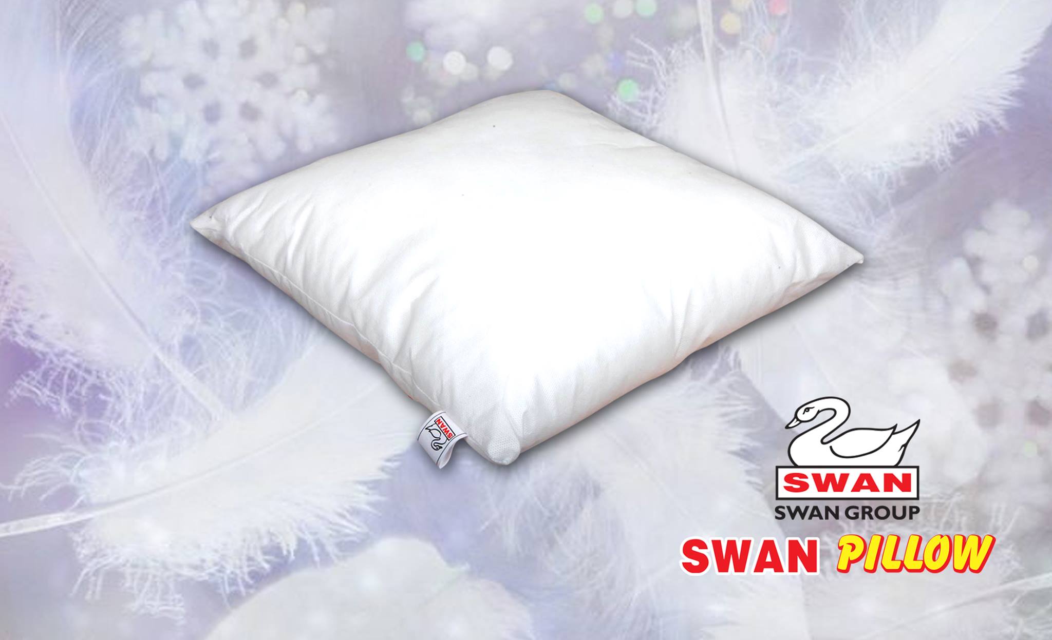 Swan Super Super Pillow (Sofa Cushion)